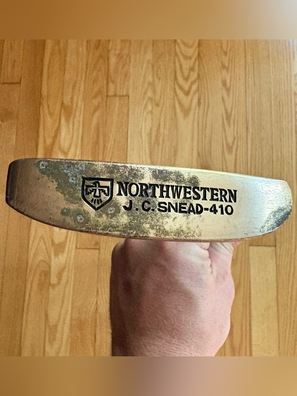 Vintage Northwestern J. C. Snead-410 Bronze Putter Right Hand RH USA Made